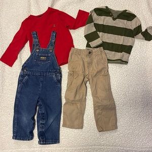 3T Boys Fall Bundle Gap, Osh Kosh, Cherokee